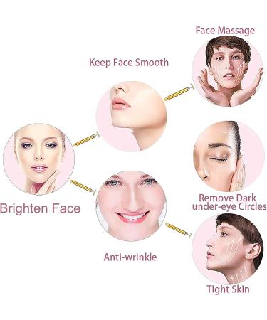 Golden 3D Electric Face Massager Roller | T Shape Facial Roller Kit - Buy Online on GoSupps.com