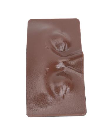 Eye Makeup Practice Face Board - Reusable Closed Eyes Mannequin for Novices on Dark Skin - Buy Online on GoSupps.com
