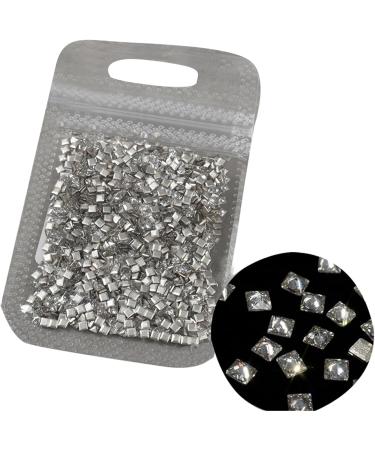 1440pcs Nail Rhinestones Flat Back Nails Craft Create Beautiful Nails Art And Decorations Clothing Embellishments Nails Art Decoration 01 round - Buy Online on GoSupps.com