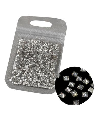 1440pcs Nail Rhinestones Flat Back Nails Craft Create Beautiful Nails Art And Decorations Clothing Embellishments Nails Art Decoration 06 square