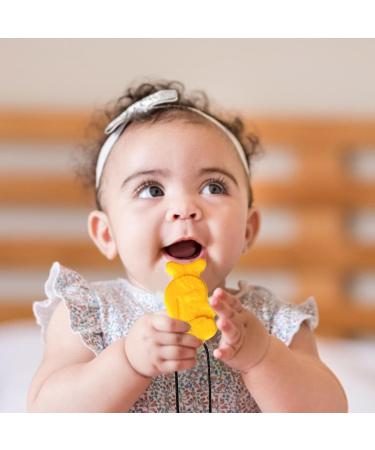 Wandable Necklace - Creative Silicone Dinosaur Bite Chain | Sensory Oral Chewing Toy for Kids - Youding Yellow - Buy Online on GoSupps.com