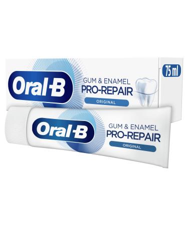 Oral-B Gum & Enamel Pro-Repair Toothpaste 75 ml Protection for Sensitive Teeth Revitalises Gums Original Gum & Enamel Original 1 x 75 ml
