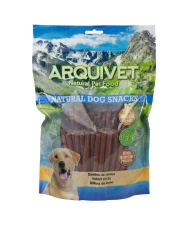 ARQUIVET Rabbit Sticks 1 Kg - 100% Natural Dog Snacks