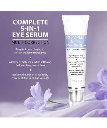 MYSXSWHL Firming Eye Cream Retinol Eye Stick Eye Essence Moisturizing Nourishing Treatment Complete Firming Cream 5 in 1 Eye Serum - Buy Online on GoSupps.com