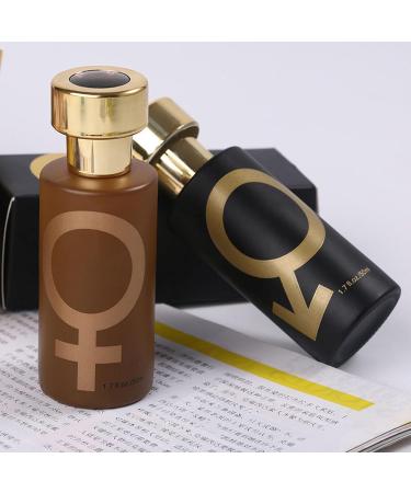 Golden Perfume for Men - 50ml/Pack Romantic Glitter Perfume with Cologne Spray Long Lasting (3 PCS) - Buy Online on GoSupps.com