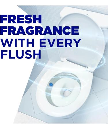 Harpic Hygienic Fresh Sticker Adhesive Toilet Block Blue - Marine 2 Packs of 4 stickers. Toilet Freshener No Plastic Applicator. 4 count (Pack of 2) - Buy Online on GoSupps.com