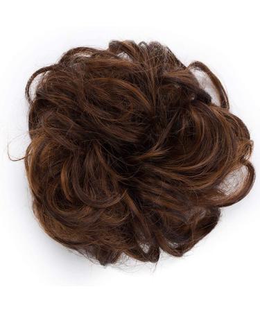 Shop Tess Hair Part Dutt Brown Mix Tie - Wavy Small Updos & Hairstyles for Effortless Elegance - Buy Online on GoSupps.com