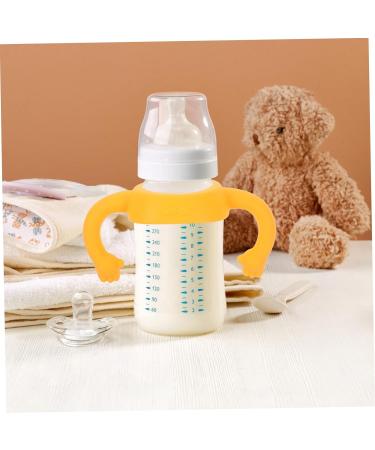 Abaodam 2 pcs Feeding Bottle Wide Mouth Grip Bottle Handle Feeding Bottles Handle for Accessories Bottle Holder Soft Handle Silicone Soft Handle - Buy Online on GoSupps.com
