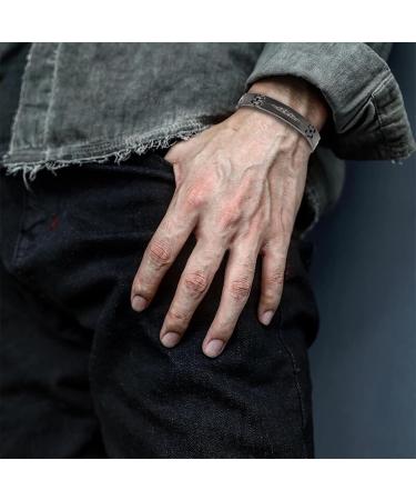 YUNCHUANG Magnetic Bands for Men | Adjustable Black Magnetic Bracelet with Size Tool - Shop Now! - Buy Online on GoSupps.com