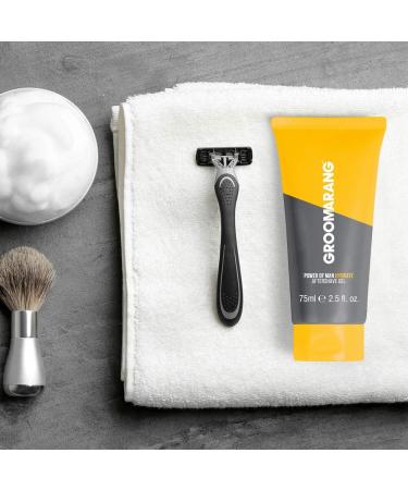 Mens Toiletry Gift Set GROOMARANG Power of Man Toiletries Gift Set for Men Includes Hair & Body Wash Face & Neck Cream Shaving Gel Aftershave Gel & Hair Paste - Buy Online on GoSupps.com