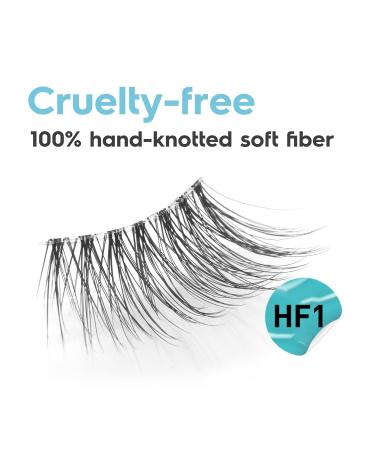 Buy Frihappy Wispy Half Lashes Natural 3 Pairs for Effortless Glam | International Shipping Available - Buy Online on GoSupps.com