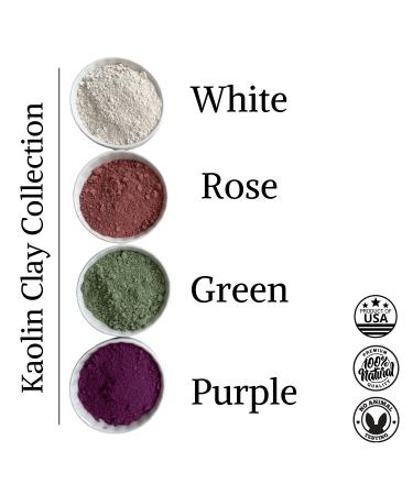 Natural White Kaolin Clay Powder - DIY Spa Face Mask, Hair, Body, Soap, Deodorant, Bath Bomb, Makeup, Lotion & Gardening - 2 lbs - Woman Owned & Sourced in the USA - Buy Online on GoSupps.com