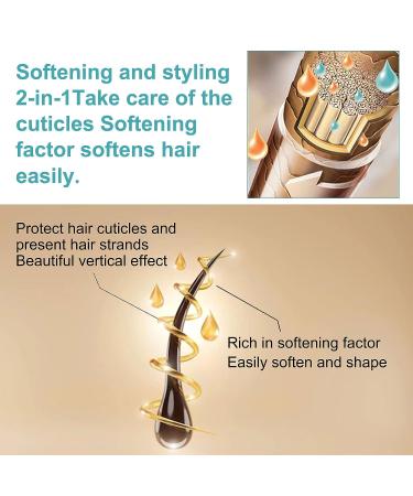 2PCS Protein Hair Straightening Cream - Keratin Treatment for Faster Smoothing and Shine | Professional Damaged Hair Care Solution - Buy Online on GoSupps.com