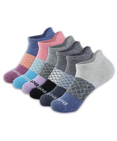 BATAIDIS Womens Running Socks No Show Athletic Cushioned Ankle Socks S-M(9-11) Color2
