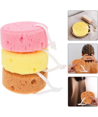 PRETYZOOM 3pcs Seaweed Bath Sponge Set - Honeycomb Shower Accessory for Exfoliating & Cleansing | Ideal Bathing Supplies - Buy Online on GoSupps.com