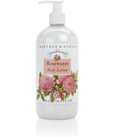 Crabtree & Evelyn Body Lotion  Rosewater  16.9 Fl Oz