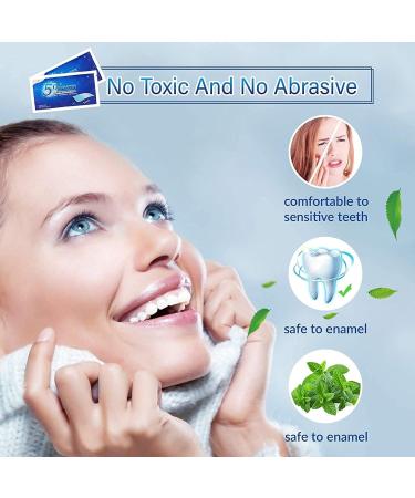 Teeth Whitening Strips Tooth Whitening Kits at Home Teeth whitening Strips Sensitive Teeth Whitening Strips Teeth Whitener 28 Packs 56 Pcs Blue - Buy Online on GoSupps.com