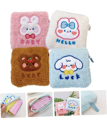 Buy Gleavi 4-Piece Women's Period Kit Storage Bags | Perfect for Bandages Tampons & Hygiene Essentials | Ideal for Teens & Women - Buy Online on GoSupps.com