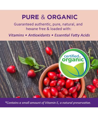 Life-Flo Pure Rosehip Seed Oil 1 oz - Natural Moisturizer & Skin Rejuvenator - Buy Online on GoSupps.com