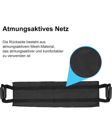 BeijieAiguo Transfer Belt for Patients & Seniors | Stand Aid Bed Transfer Aids | Robust Oxford Fabric Lifter Belt - Buy Online on GoSupps.com