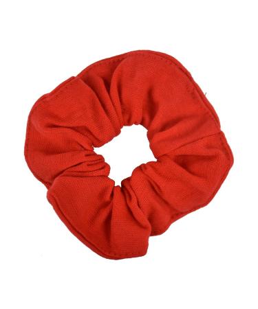Set of 6 Large Solid Scrunchies in Black, White, and Red - Buy Online on GoSupps.com
