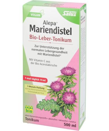 Alepa Milk Thistle Organic Liver Tonic by Salus - Natural Detox Support | Shop Internationally - Buy Online on GoSupps.com
