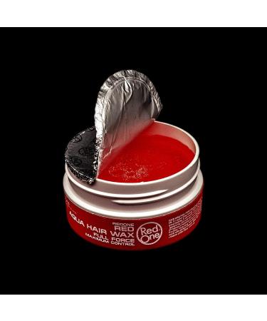 Redone Aquatic Hair Wax Red 150ml | Ultra Control Edge Control | Strawberry Fragrance | 6-Pack for Men & Women - Buy Online on GoSupps.com