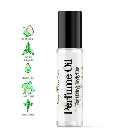 Sweet Essentials Watermelon Jolly Rancher Perfume Oil | Organic Fragrance for Hair & Body | Alcohol & Silicone Free | 0.33 fl oz Roll-on - Buy Online on GoSupps.com