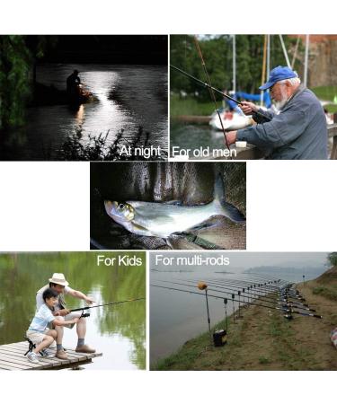 OFKPO Fishing Electronic Bite Alarm with LED Light Indicator - Easy to Attach | Best International Shipping - Buy Online on GoSupps.com