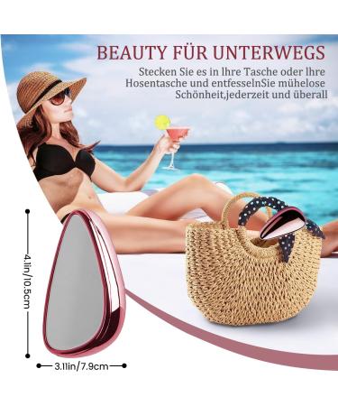 Nano Hair Remover - Crystal Hair Removal Tool for Men & Women | Reusable Magic Eraser for Legs Arms and Back (Pink) - Buy Online on GoSupps.com