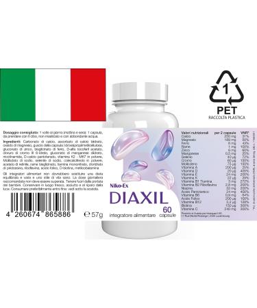  Niko-Ex Diaxil - 300 Capsules (5 x 60 Capsules) Pack of 5 - Buy Online on GoSupps.com