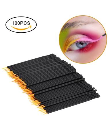 100-Piece Eyeliner Brush Set | Ultra-Fine Make-Up Tools for Precision Application - Buy Online on GoSupps.com