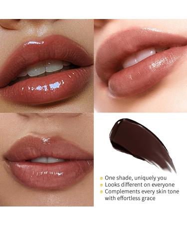 LuckNest 2Pcs Honey Lipstick Tinted Lip Balm Black and Pink Lipstick Hydrating Natural Glossy Lip Balm Sheer Lightweight Color Moisturizing Lip Makeup Lip Care Balm for Repairing Dry Lips - Buy Online on GoSupps.com