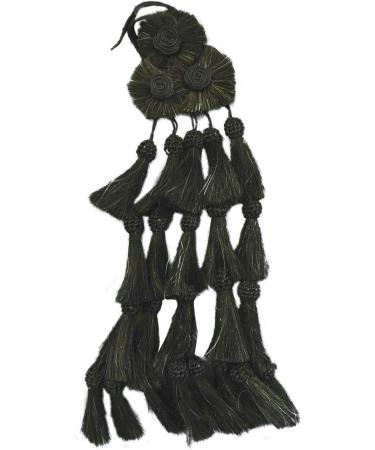 NetProShop Spanish Mosquero - Light Brown Horsehair Browband | Premium Equestrian Accessories - Buy Online on GoSupps.com