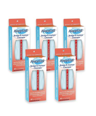 ProxySoft Bridge & Implant Cleaners - 5pk (150 strands) by ProxySoft - Buy Online on GoSupps.com