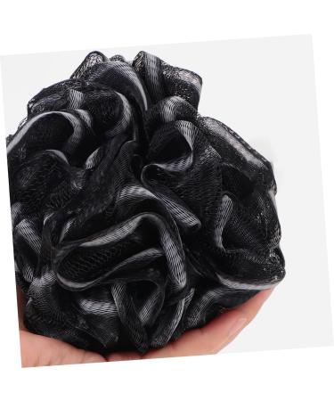 Buy Hemoton 6 Pcs Charcoal Bath Balls & Sponge - Men's Body Scrubber & Shower Pouf | Soft Bath Wipe for Ultimate Cleanliness - Buy Online on GoSupps.com