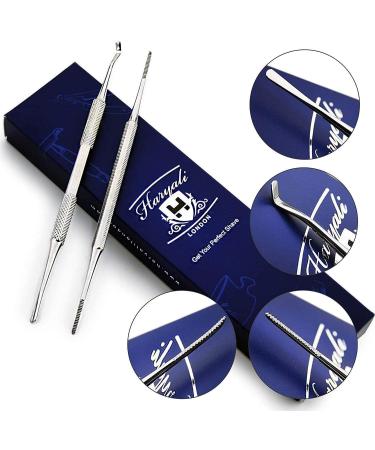 Haryali London Ingrown Toenail Treatment Kit - Double Ended Ingrown Toenail Lifter and File Set - Easy Anti-Septic Application - Ingrown Toenail Lifter - for painful toes - Buy Online on GoSupps.com