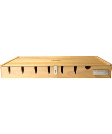 Vincent Professional Countertop Tray Station Organizer 8 (Natural)