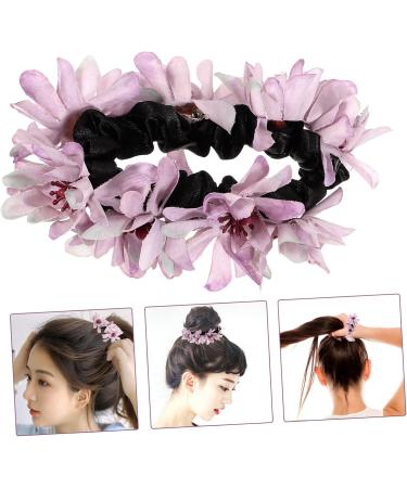 Beavorty Elegance Artificial Flower Women's Hair Tie Fabric Elastic Accessories Bridesmaid Graceling - Buy Online on GoSupps.com