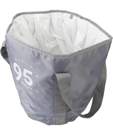 Large Collapsible Foot Bath Basin Portable and Foldable SPA Tub for Home Travel Keeps Water Warm Multifunctional Use for Laundry and Picnics (Gray) - Buy Online on GoSupps.com