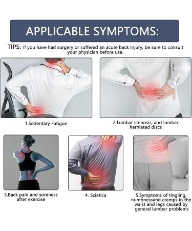 Buy Electrical Lumbar Traction Device | Back Massager with Airbags & Heat Therapy for Pain Relief - Buy Online on GoSupps.com