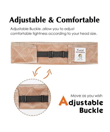 Wig Grip Band for Lace Front Wigs - Non-Slip Velvet Headband for Secure and Comfortable Fit - Beige 2 Pack - Buy Online on GoSupps.com