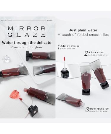 Lip Gloss Tinted Lip Balm Liquid Lipstick - Long Lasting Non-stick Lip Stain - Clear Mirror Lip Glaze - Lip Plumper Makeup - Liquid Blush (02 Milk Tea) - Buy Online on GoSupps.com