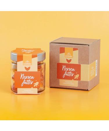 naschlabor Nerve-shaped gummy bears 120g for work students or everyday life in a handy storage jar a great gift for students - Buy Online on GoSupps.com