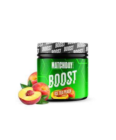 Matchday Nutrition |Boost |90 minutes full throttle football |ATP Booster with amino acids and carbohydrates |More speed explosiveness & endurance |20 portions (Ice Tea Peach) - Buy Online on GoSupps.com