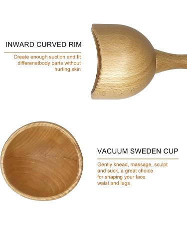 Buy Billy Wooden Massage Mugs for Neck & Back - Gua Sha Tool for Anti-Cellulite & Lymphatic Drainage - Buy Online on GoSupps.com