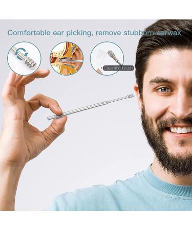 MJIYA Ear Pick Earwax Removal Kit - 7P-Short2 - with Storage Box | Ear Cleansing Tool Set for Effective Ear Wax Removal - Buy Online on GoSupps.com