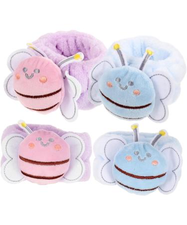 minkissy 20 Pcs Face Wash Wristband Hair Ribbons Towel Car Diffuser Spa Wristbands for Washing Face Wrist Wash Bands Wrist Washband Wrist Bands Portable Wristbands Elastic Flannel Headband - Buy Online on GoSupps.com