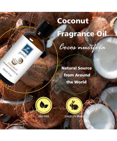 GM Gumili Coconut Oil Home Fragrance Oil Scent Oils for Candle Making Soap Dryer Balls Diffusers Laundry Slime -1 oz /30ml - Buy Online on GoSupps.com