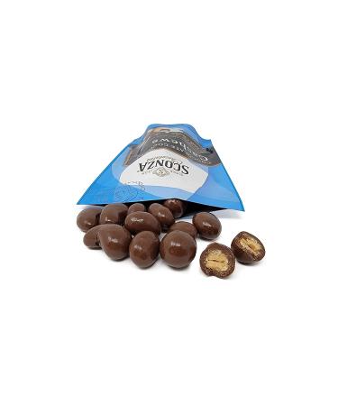 Lemoncello Chocolate Covered Almonds 5 Lb Bulk Bag by Sconza | Roasted Almonds in White Chocolate Lemon Creme | Gift Snack - Milk Chocolate Coconut Cashews - Buy Online on GoSupps.com